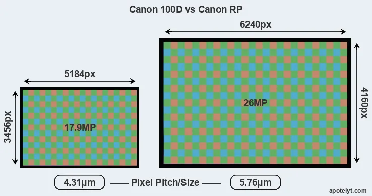 100D versus RP MP