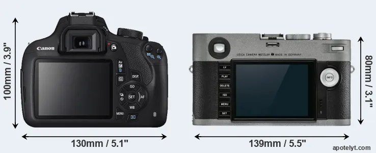 Comparison 1200D or M-E Typ 240 rear