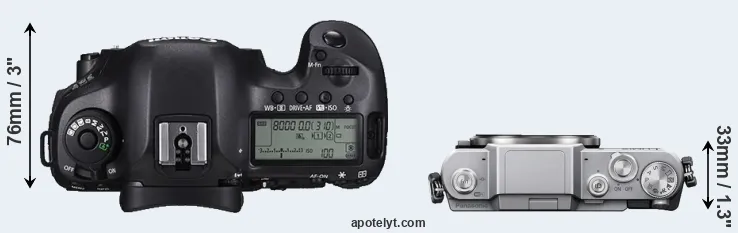 Compare 5DS versus GF7 top