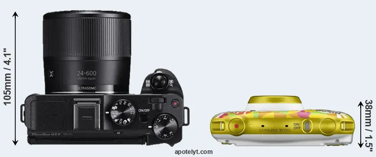 Compare G3X versus W150 top