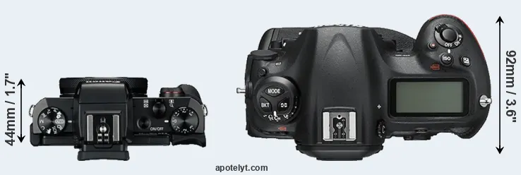 Compare G5X versus D5 top