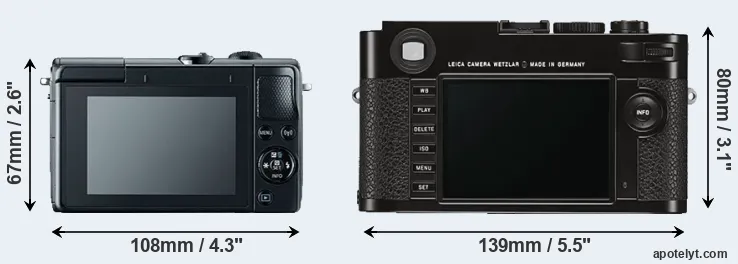 Comparison M100 or M Typ 262 rear