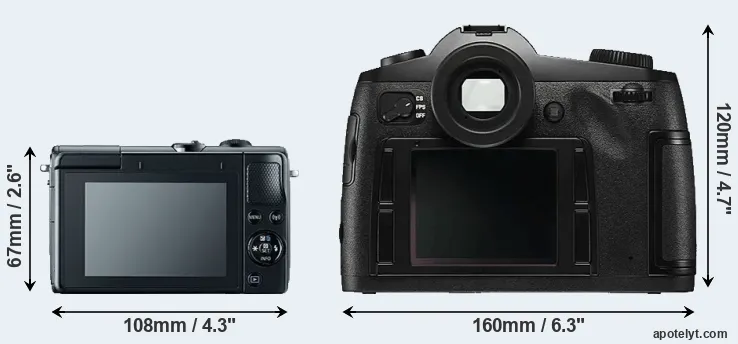 Comparison M100 or S Typ 006 rear