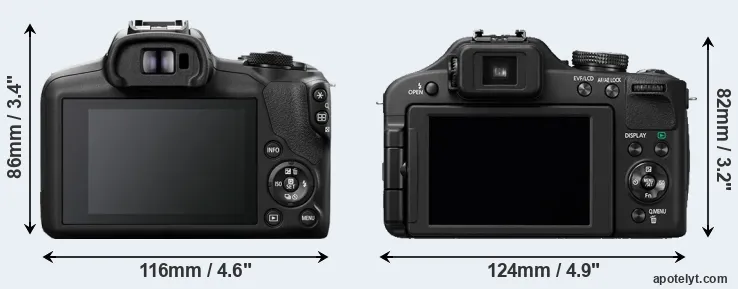 Comparison R100 or FZ150 rear