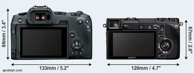 Comparison R8 or NEX-7 rear