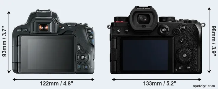 Comparison SL2 or S5 rear