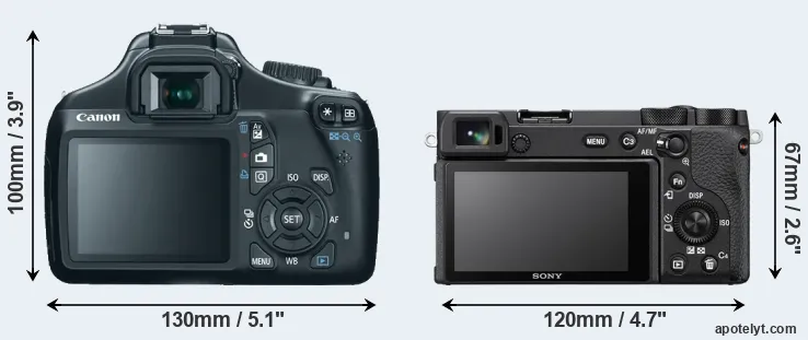 Comparison T3 or A6600 rear