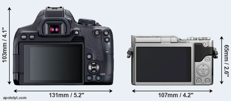 Comparison T8i or GX850 rear