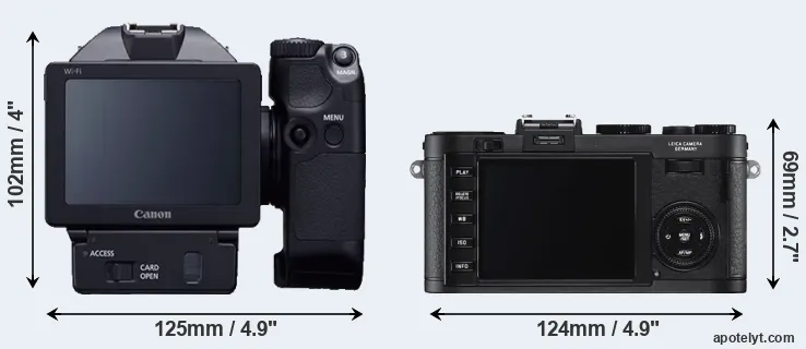 Comparison XC10 or X2 rear