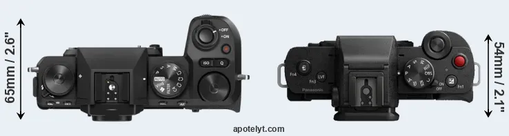 Compare X-S20 versus G110 top