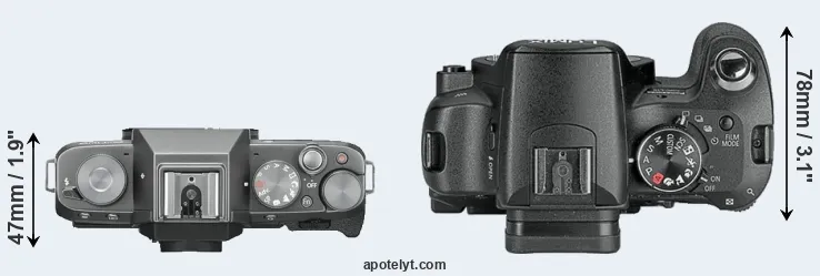 Compare X-T100 versus L10 top