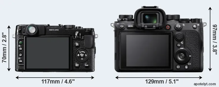Comparison X10 or A1 rear