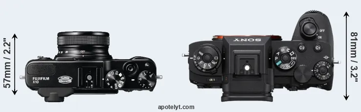 Compare X10 versus A1 top