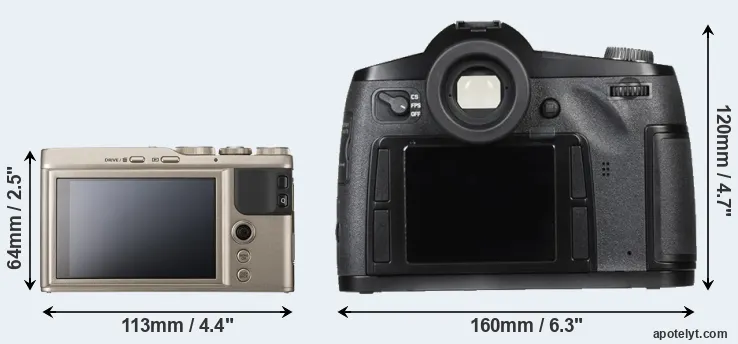 Comparison XF10 or S Typ 007 rear