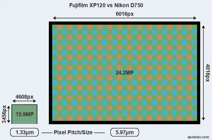 XP120 versus D750 MP