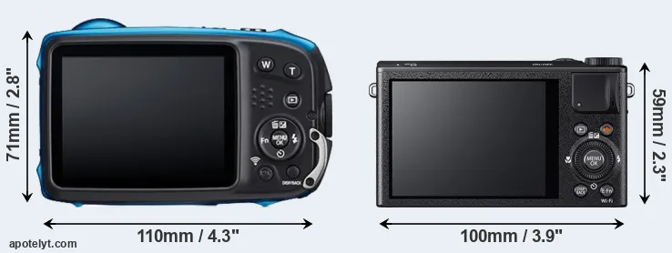 Comparison XP140 or XQ1 rear
