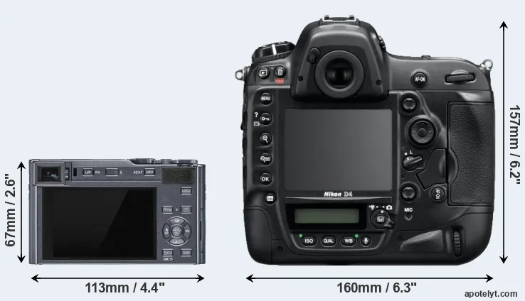 Comparison C-LUX or D4 rear