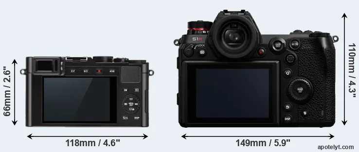 Comparison D-LUX Typ 109 or S1R rear