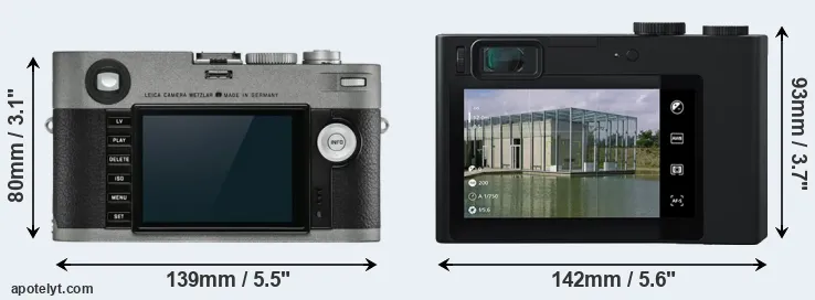 Comparison M-E Typ 240 or ZX1 rear