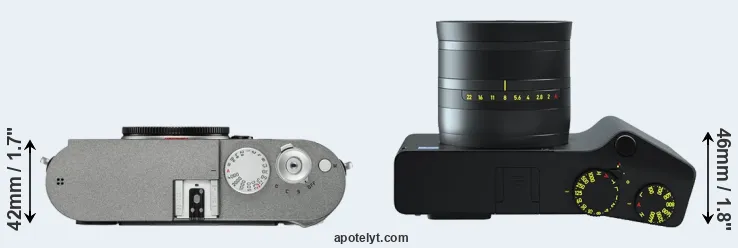 Compare M-E Typ 240 versus ZX1 top