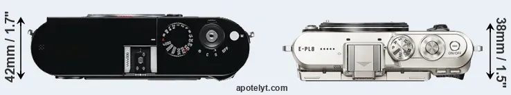 Compare M Typ 240 versus E-PL8 top