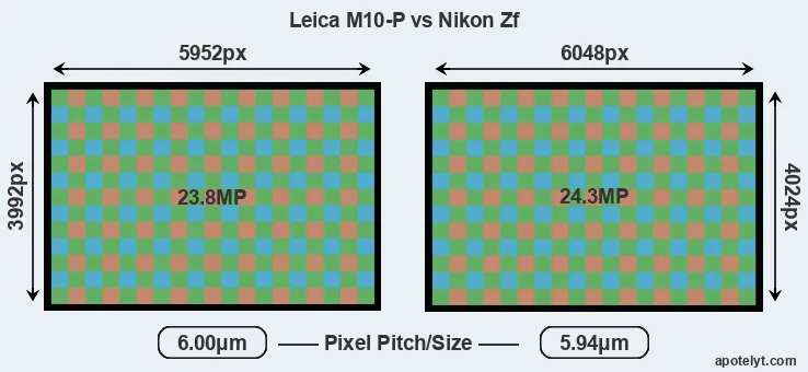 M10-P versus Zf MP