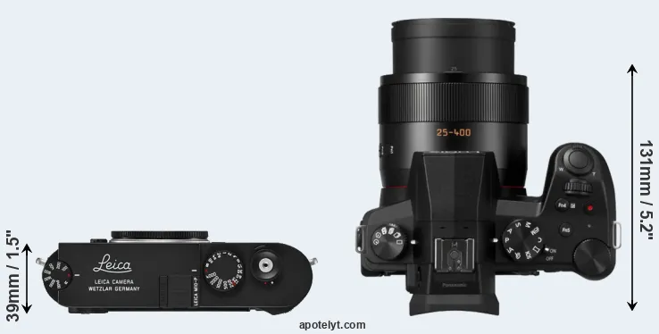 Compare M10-P versus FZ1000 II top