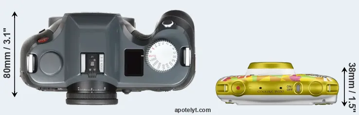 Compare S-E Typ 006 versus W150 top