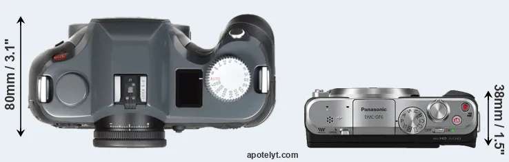 Compare S-E Typ 006 versus GF6 top
