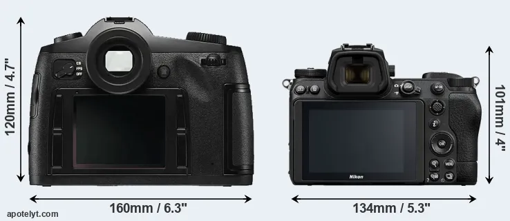 Comparison S Typ 006 or Z6 II rear
