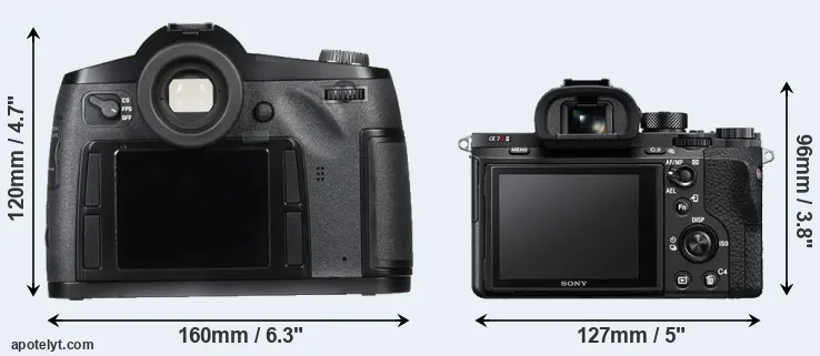 Comparison S Typ 007 or A7R II rear
