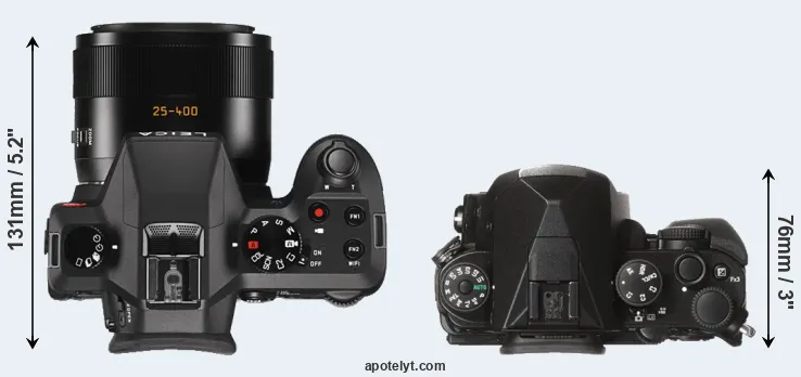 Compare V-LUX Typ 114 versus KP top