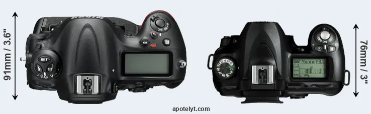 Compare D4S versus D50 top