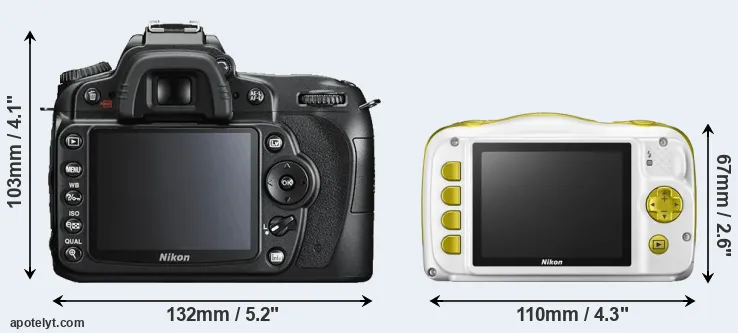 Comparison D90 or W150 rear