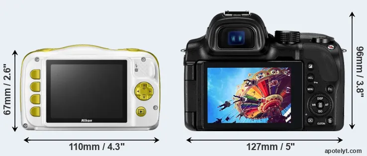 Comparison W150 or NX30 rear