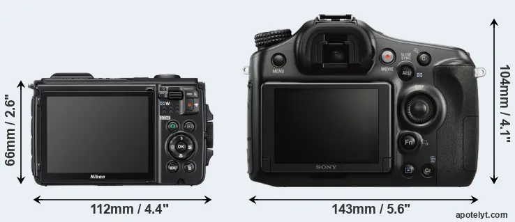 Comparison W300 or A68 rear