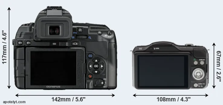 Comparison E-5 or GF5 rear