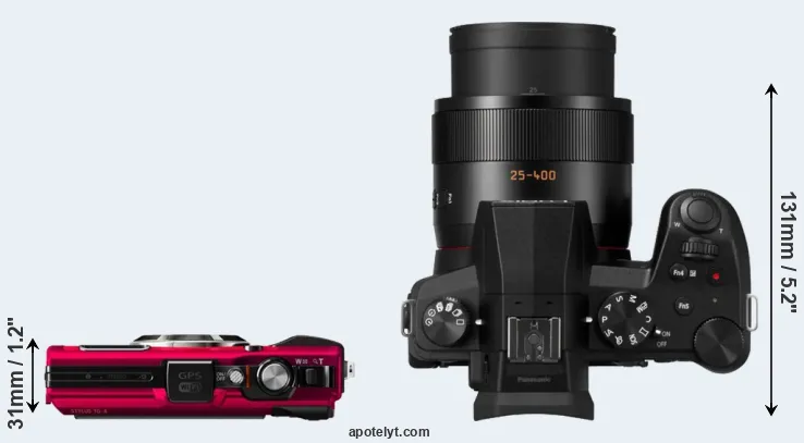 Compare TG-4 versus FZ1000 II top