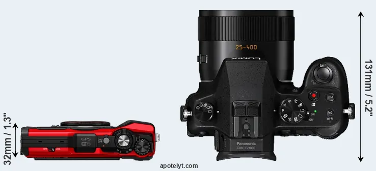 Compare TG-6 versus FZ1000 top