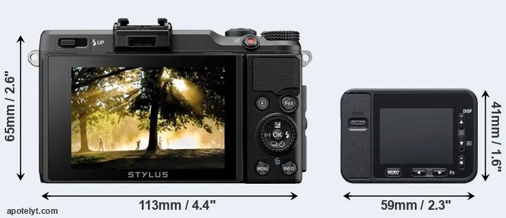 Comparison XZ-2 or RX0 rear