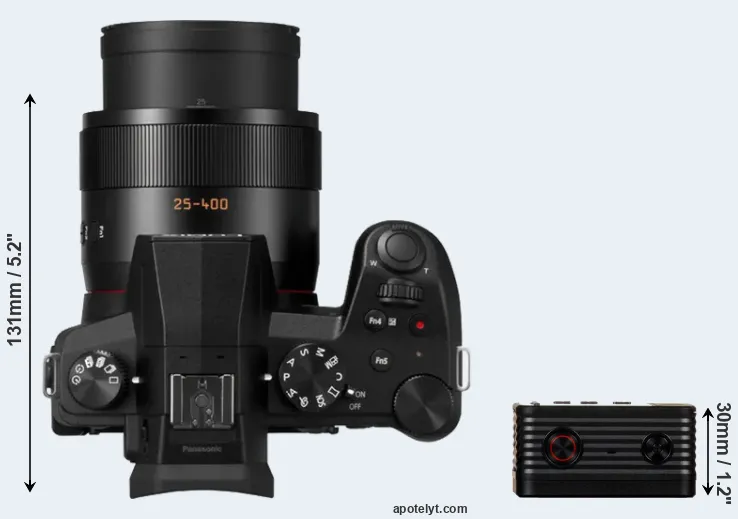 Compare FZ1000 II versus RX0 top