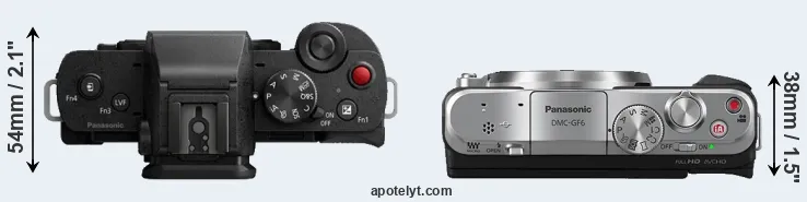 Compare G110 versus GF6 top
