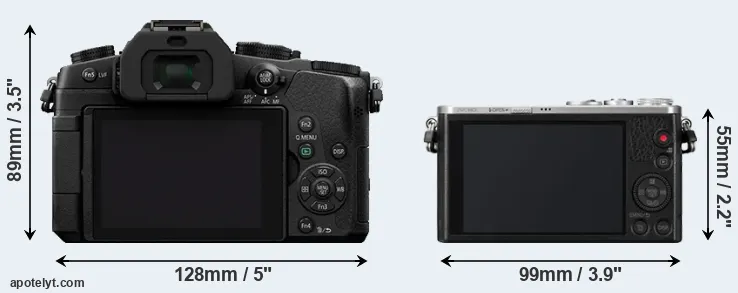 Comparison G85 or GM1 rear