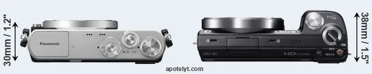 Compare GM1 versus NEX-5N top