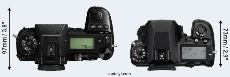 Compare S1R versus K-5 top