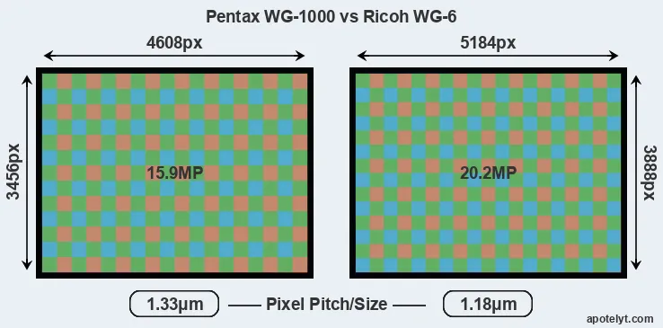 WG-1000 versus WG-6 MP