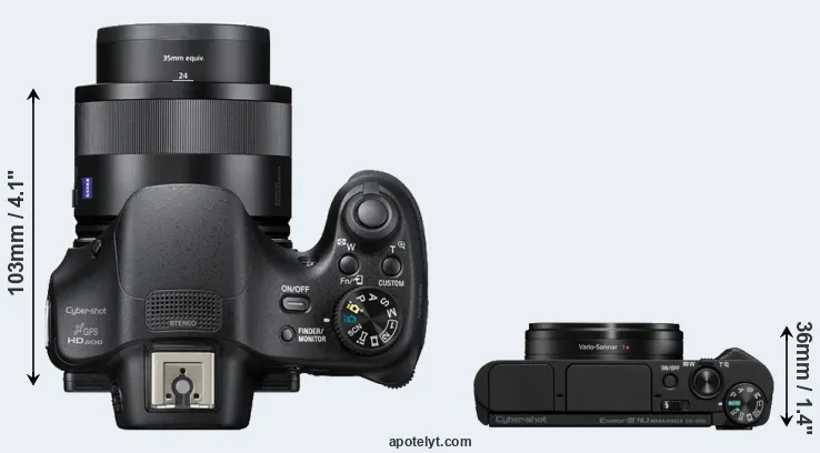 Compare HX400V versus HX95 top